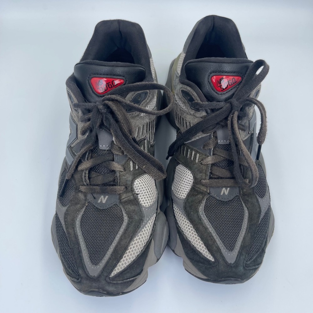 New Balance 9060 U9060BLK Sneakers Mens 9.5 D Black Castlerock Grey